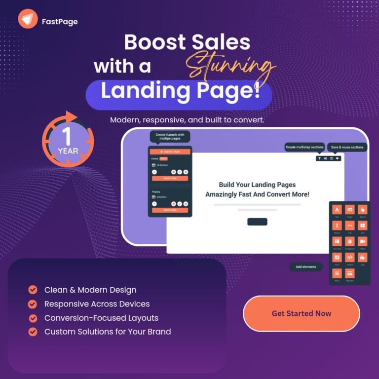 Fastpage Landing Page Builder