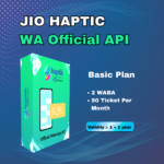 Jio Haptic – Official WhatsApp Business API Basic - 1+1 Years