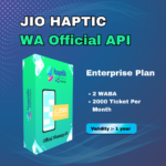 Jio Haptic – Official WhatsApp Business API Enterprise - 1 Years 2000 Tickets