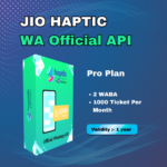 Jio Haptic – Official WhatsApp Business API Pro - 1 Years 1000 Tickets