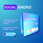 Social Andro – WhatsApp Public API Automation with Chatbot 1 Number Only